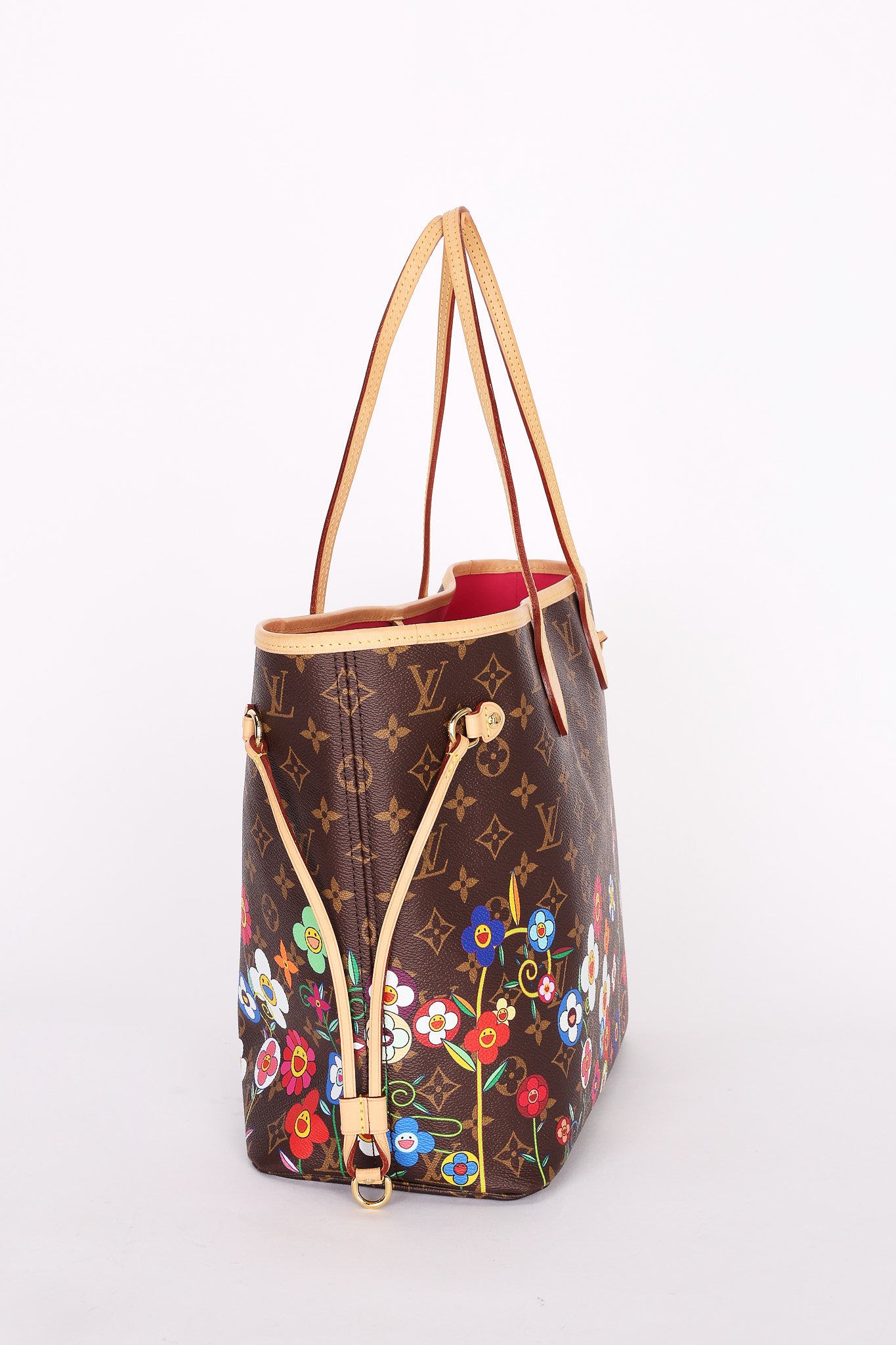 Louis Vuitton x Takashi Murakami Monogram Flowers Neverfull MM