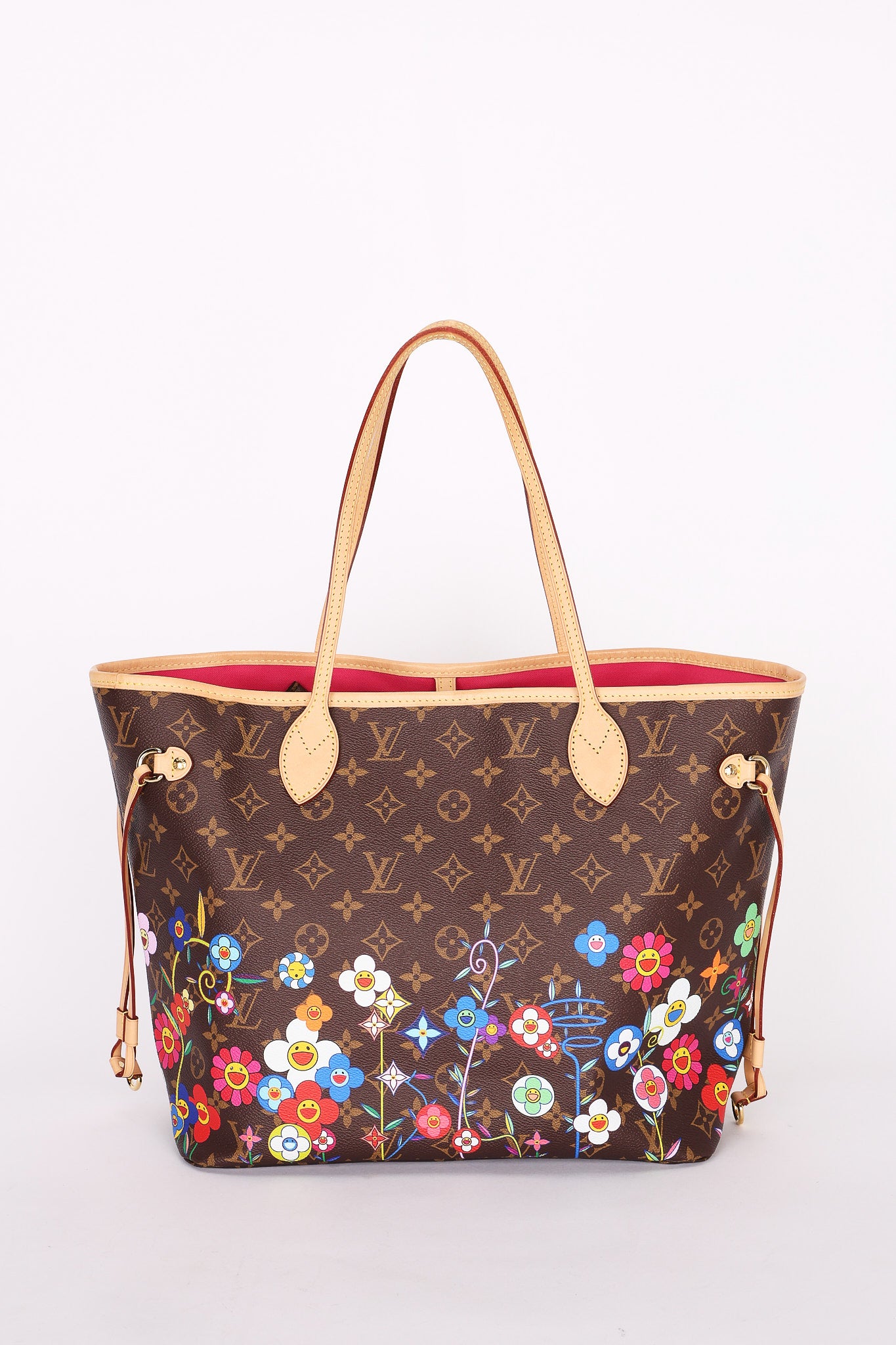Louis Vuitton x Takashi Murakami Monogram Flowers Neverfull MM