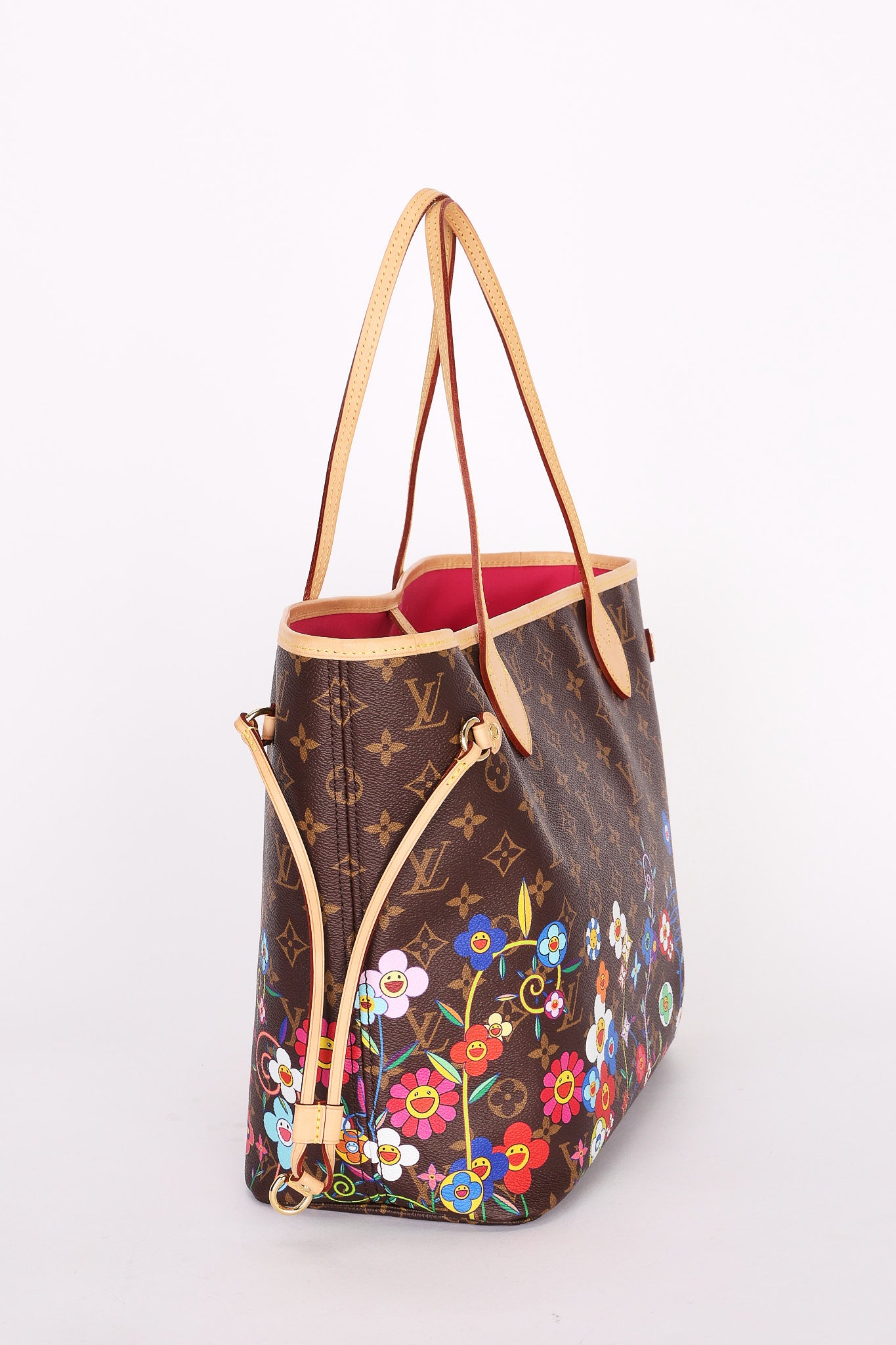 Louis Vuitton x Takashi Murakami Monogram Flowers Neverfull MM