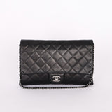Chanel New Clutch with Chain Black Calfskin DSHW