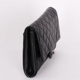 Chanel New Clutch with Chain Black Calfskin DSHW