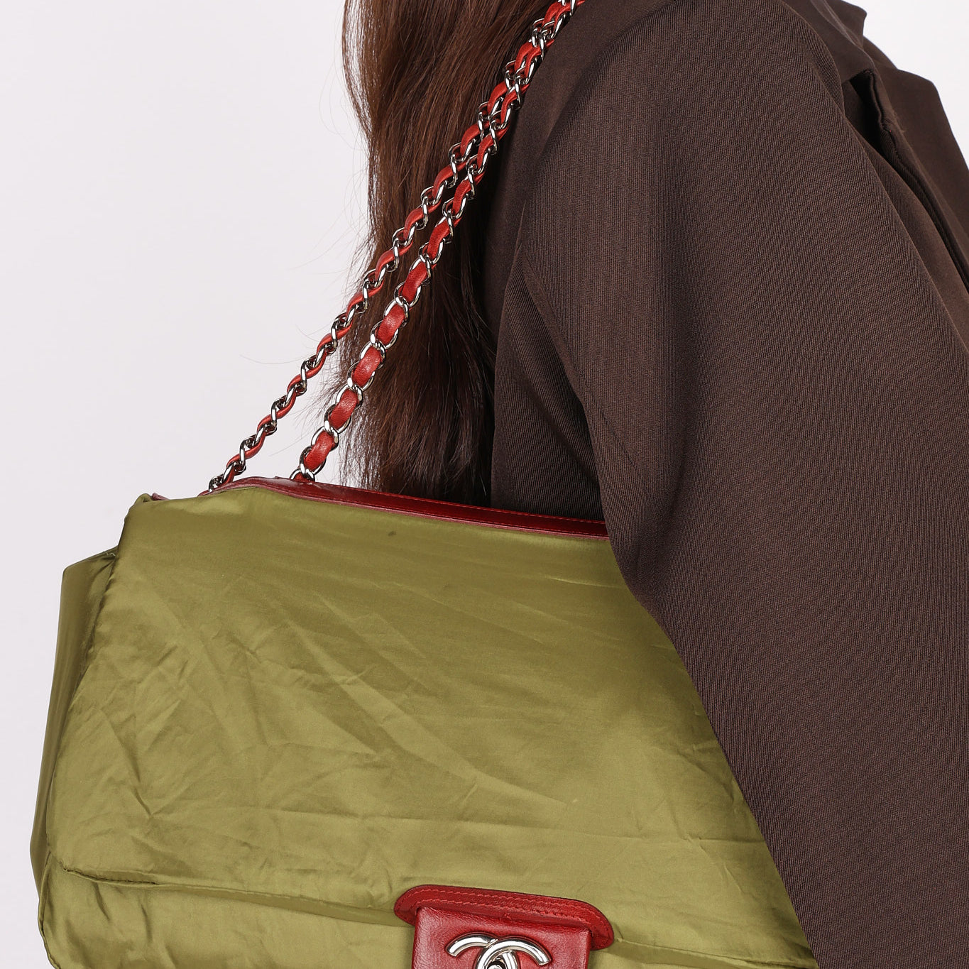 Chanel Single Flap Red Calfskin SHW