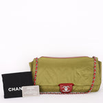 Chanel Single Flap Red Calfskin SHW