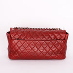 Chanel Single Flap Red Calfskin SHW