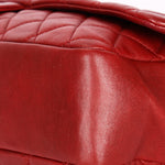 Chanel Single Flap Red Calfskin SHW