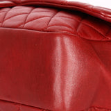 Chanel Single Flap Red Calfskin SHW