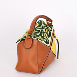 Loewe Small Embroidered Floral Puzzle Bag