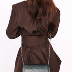 Chanel Wallet on Chain Green Calfskin SHW