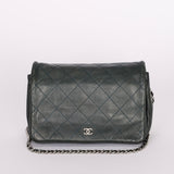 Chanel Wallet on Chain Green Calfskin SHW
