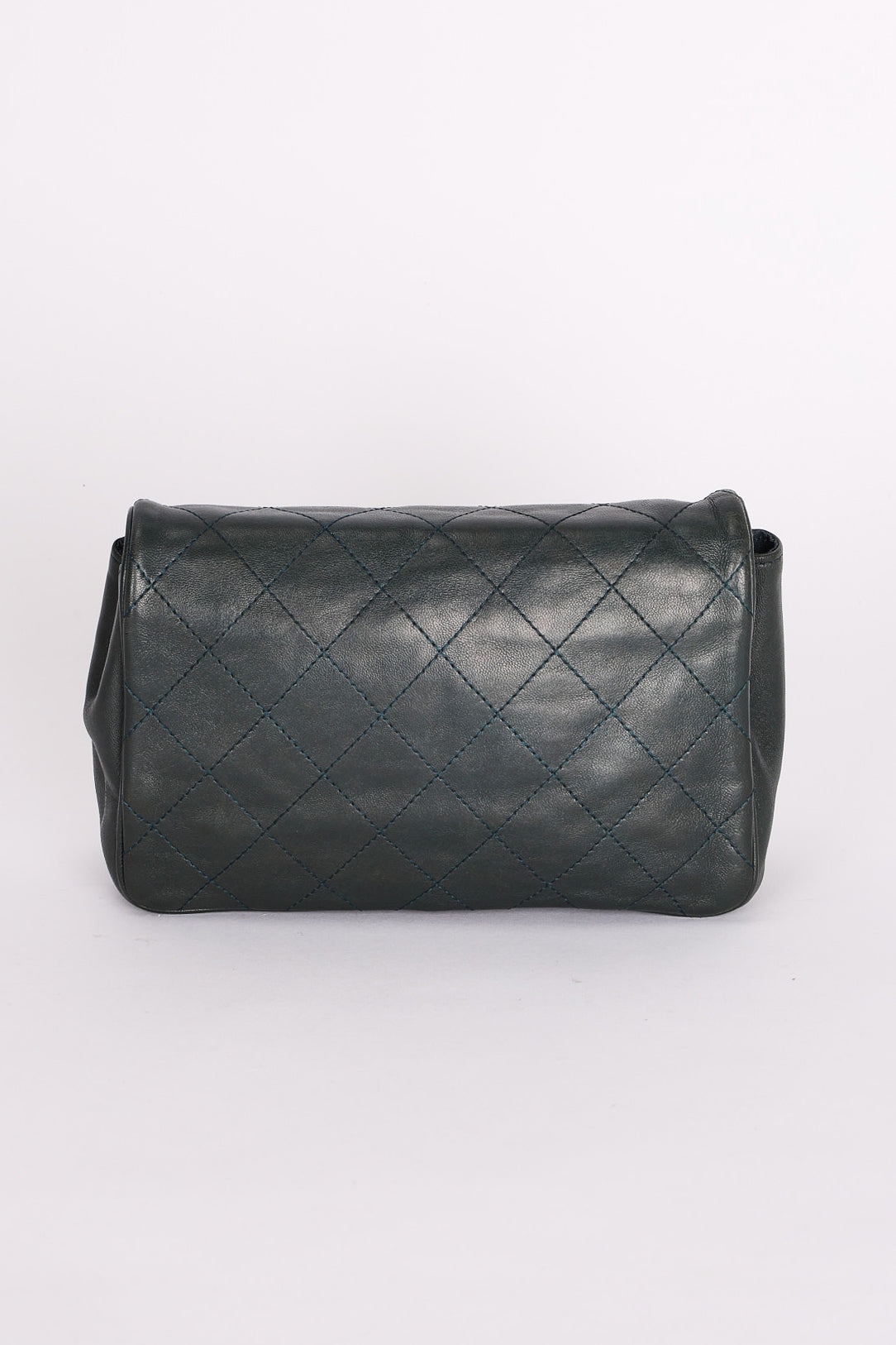 Chanel Wallet on Chain Green Calfskin SHW
