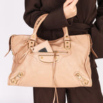 Balenciaga Medium Metallic Edge City Bag