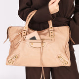 Balenciaga Medium Metallic Edge City Bag