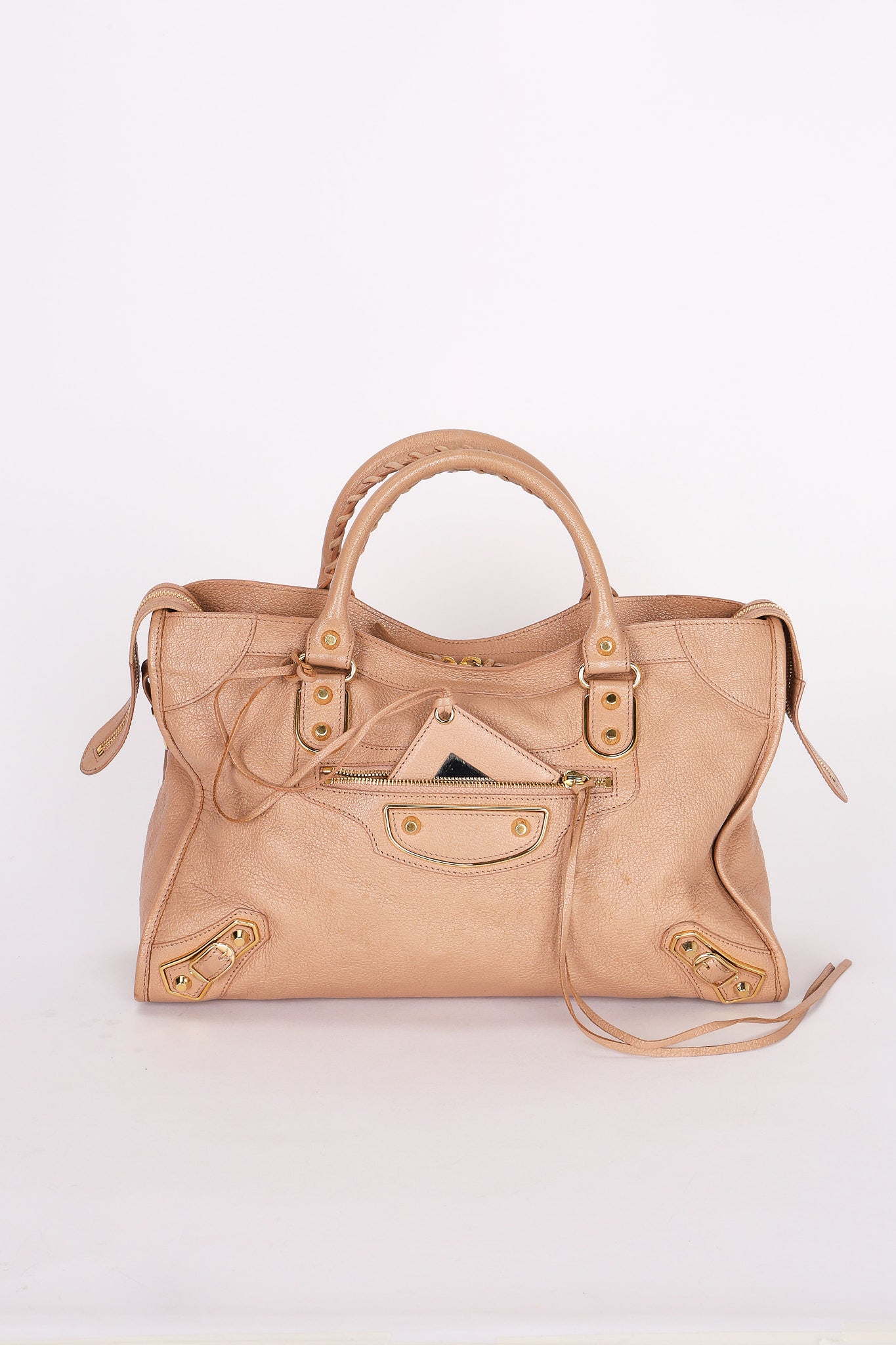 Balenciaga Medium Metallic Edge City Bag