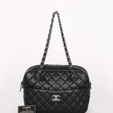 Chanel Large Camera Bag Black Caviar SHW