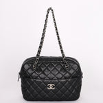 Chanel Large Camera Bag Black Caviar SHW