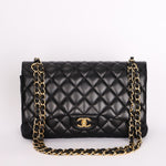 Chanel Jumbo Classic Double Flap Black Lambskin GHW
