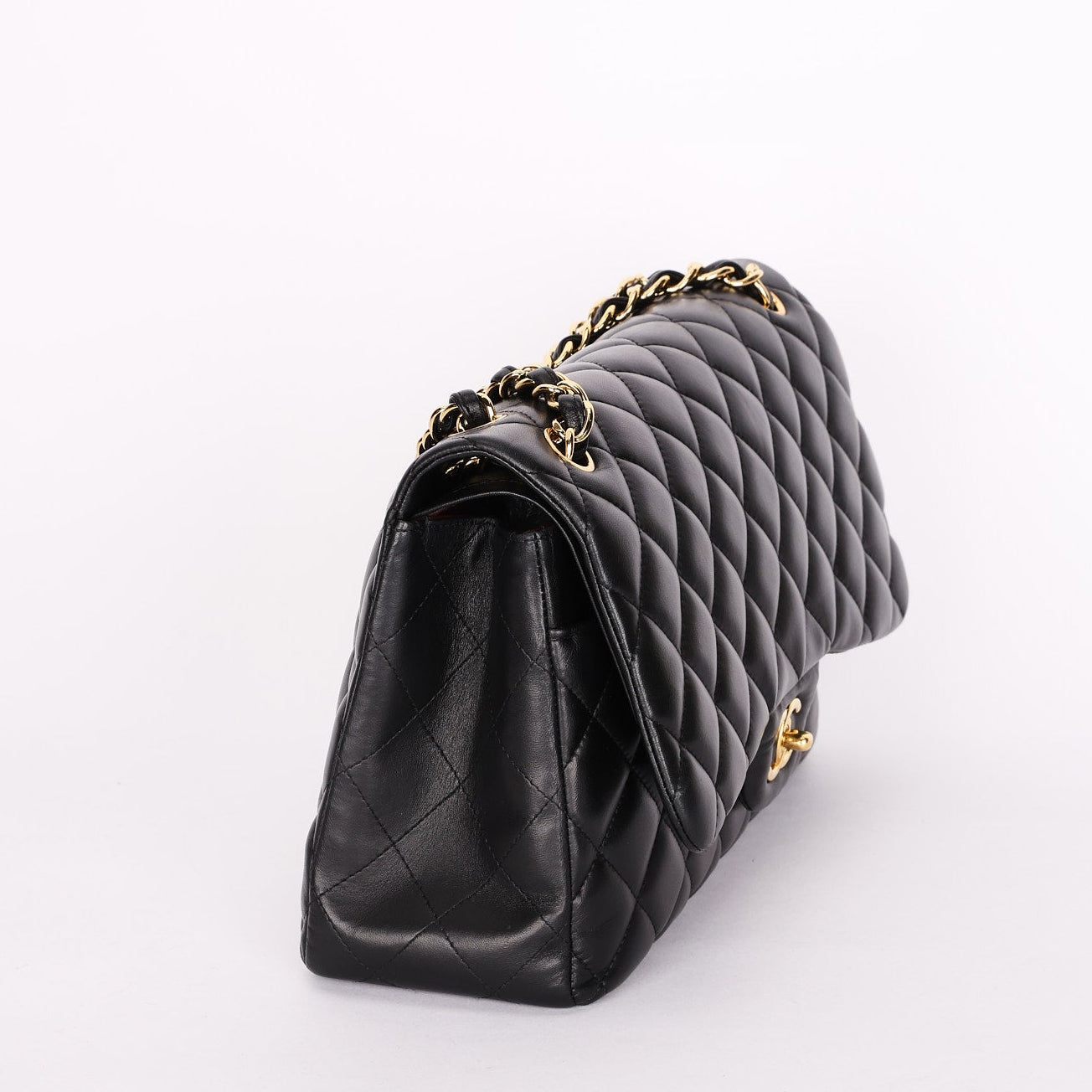 Chanel Jumbo Classic Double Flap Black Lambskin GHW