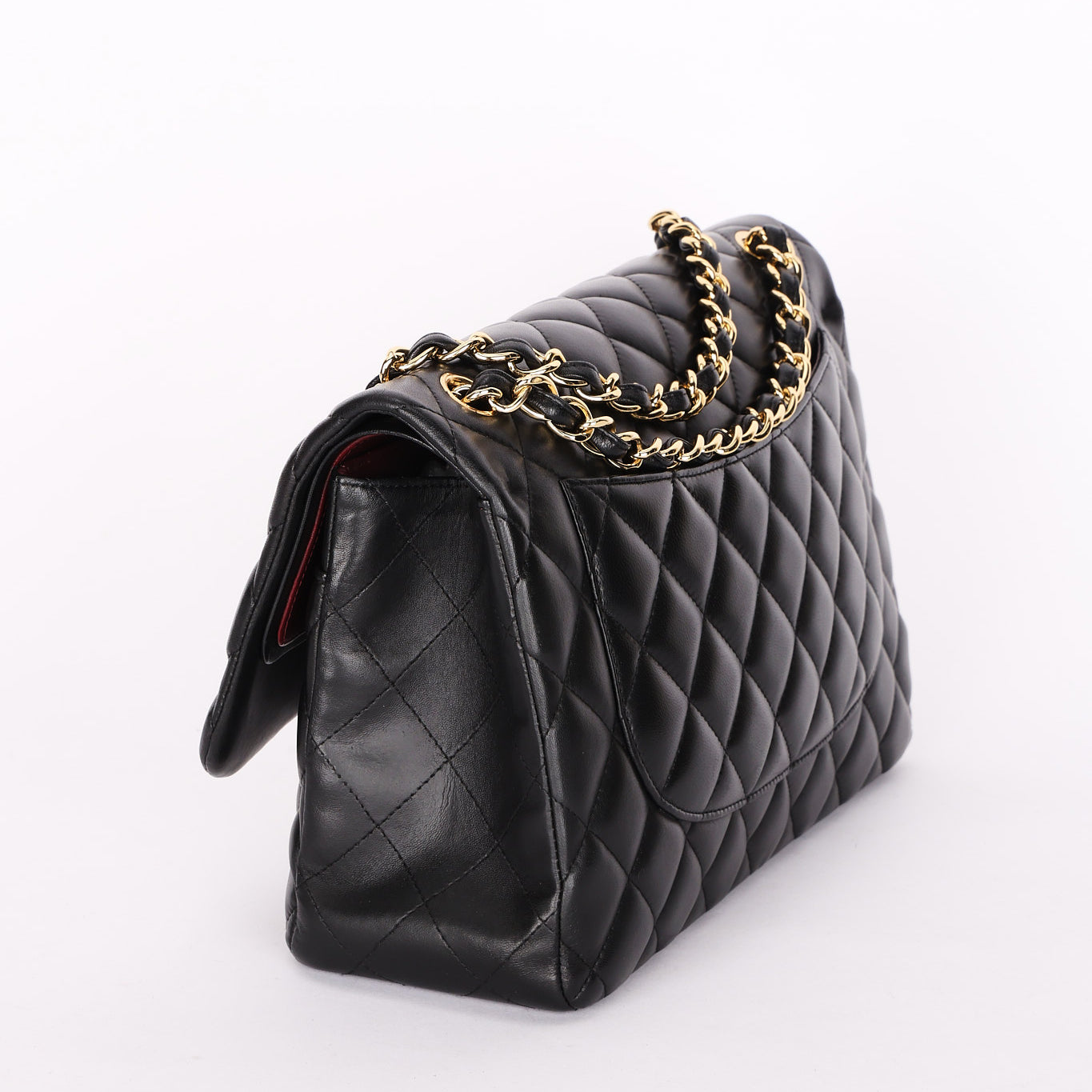 Chanel Jumbo Classic Double Flap Black Lambskin GHW