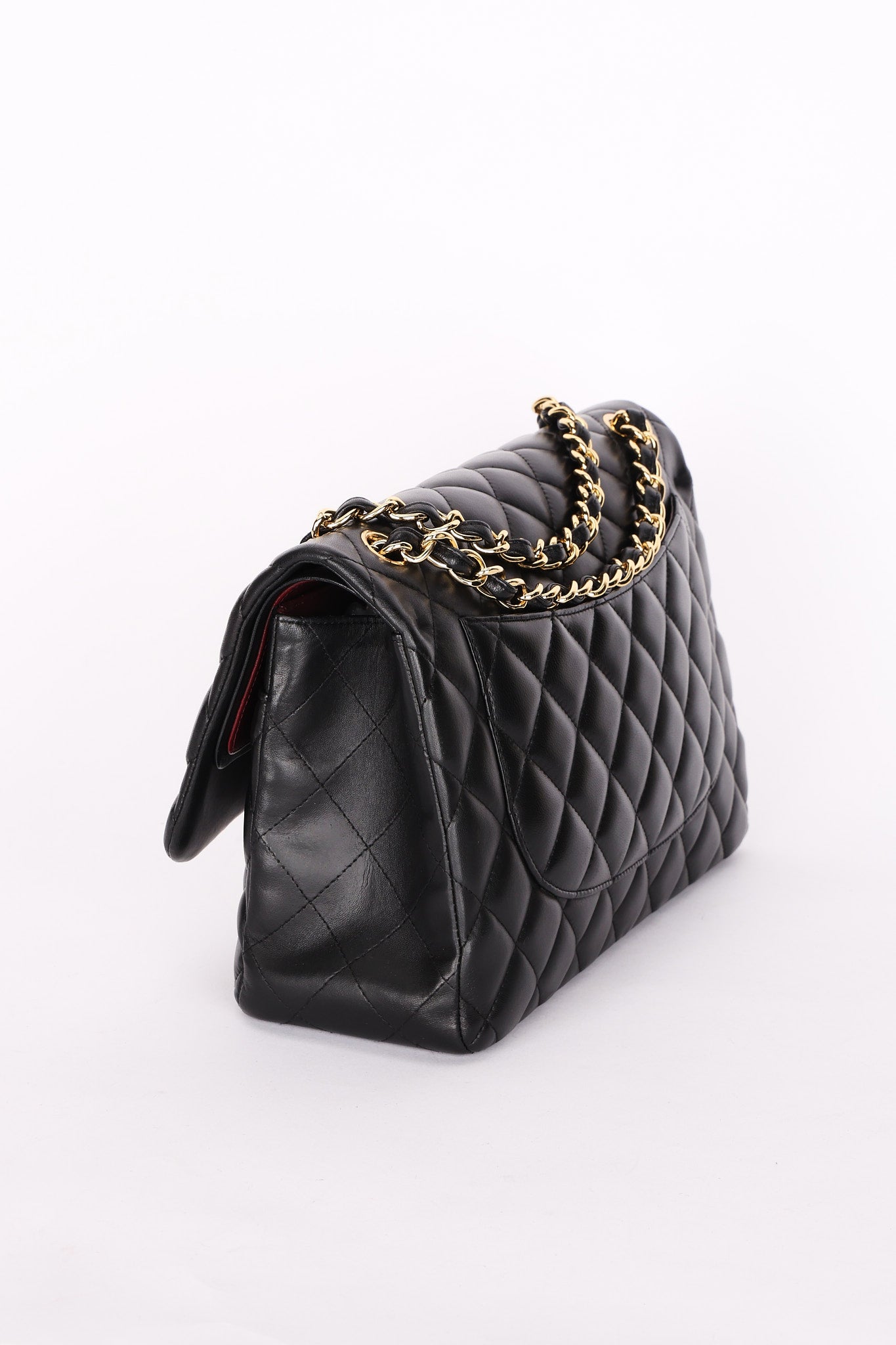 Chanel Jumbo Classic Double Flap Black Lambskin GHW