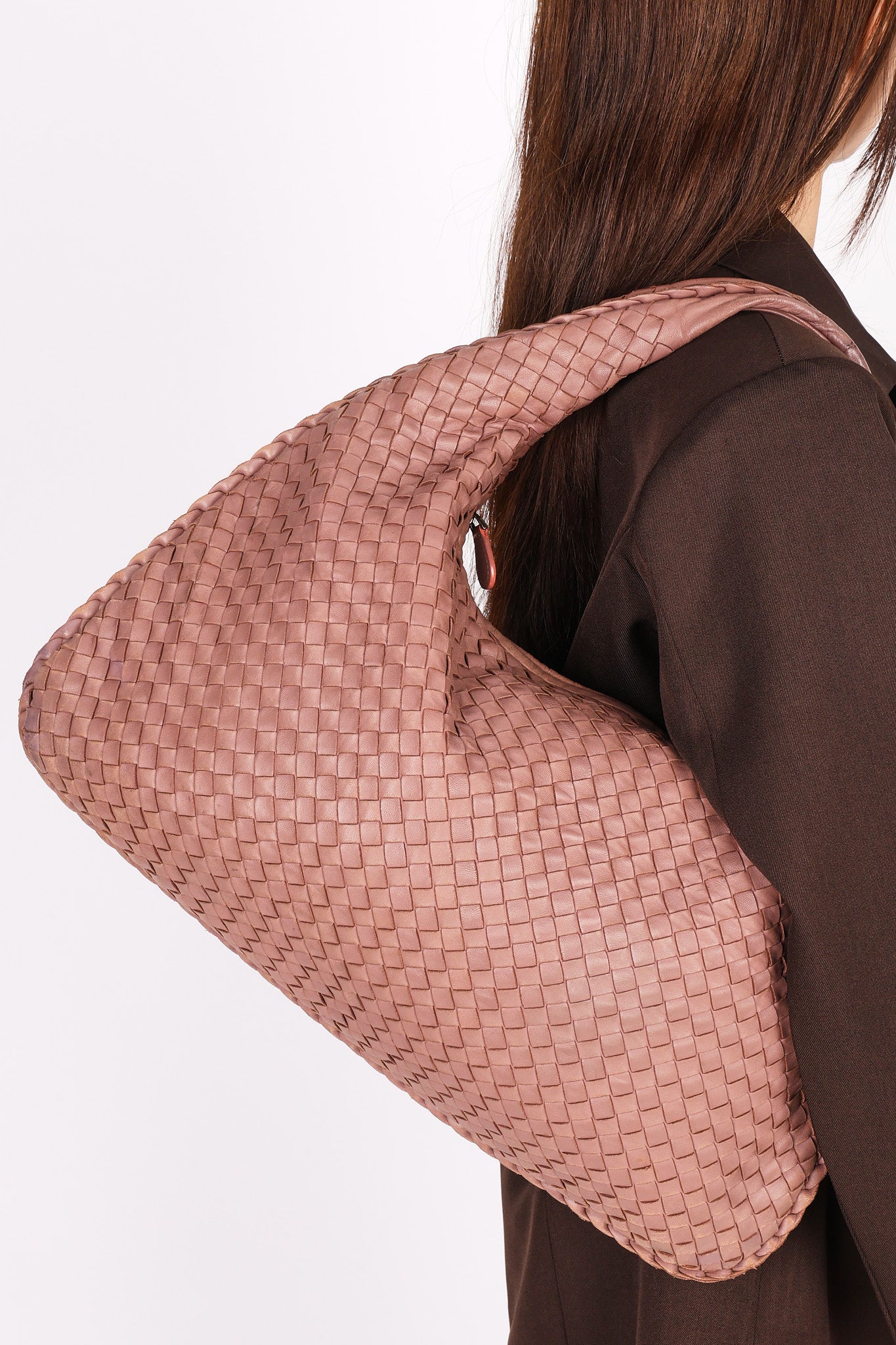 Bottega Veneta Large Intrecciato Hobo
