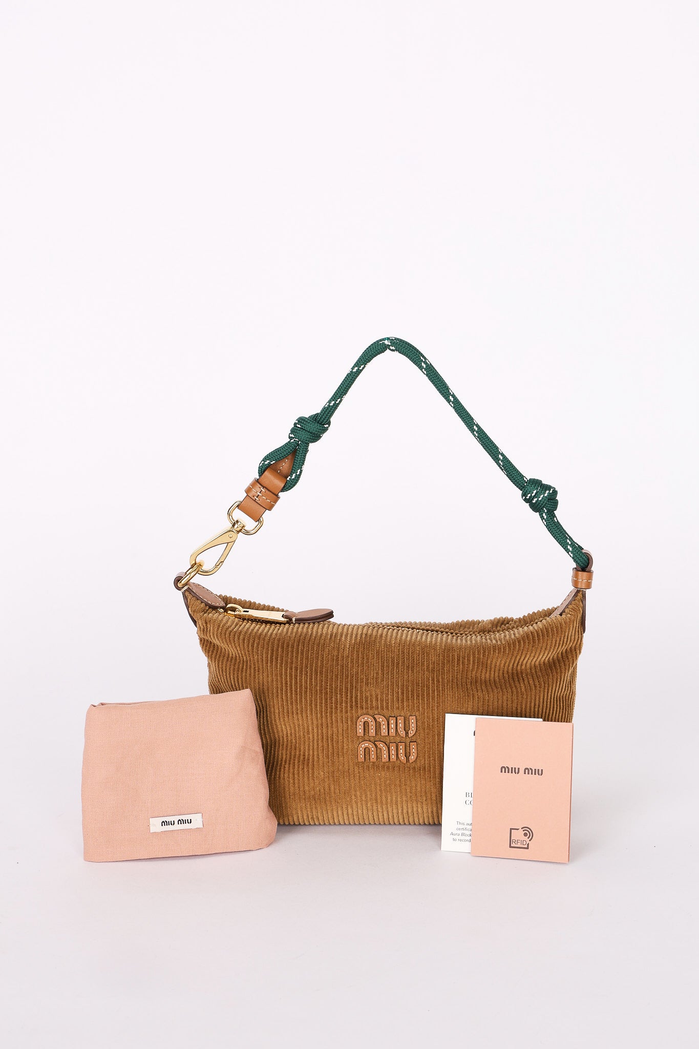 Miu Miu Corduroy Pouch