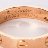 Cartier 18K Rose Gold Love Ring, Size US 5.25  - Drop 67