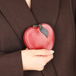 Hermès Apple Leather Coin Pouch