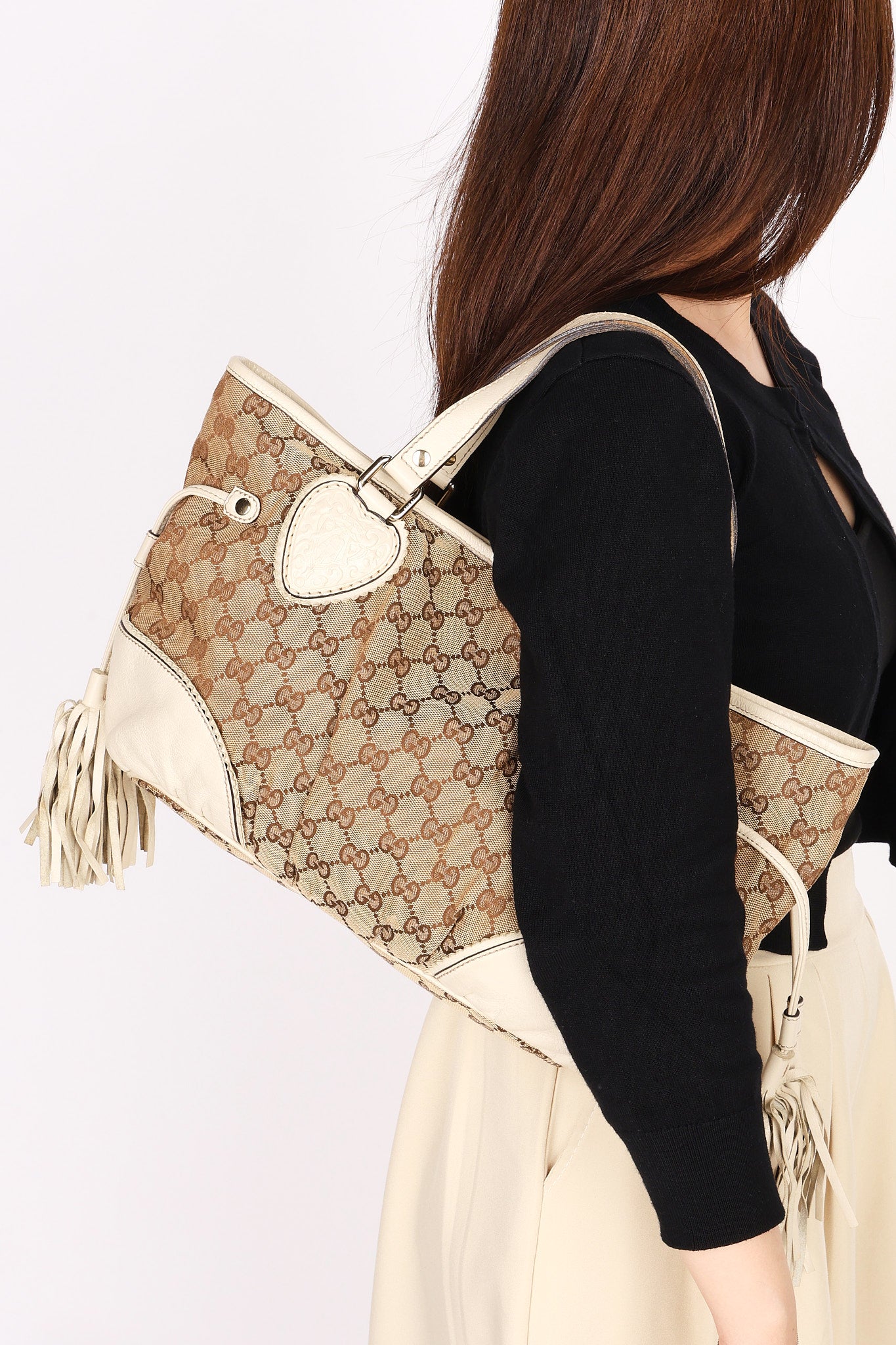Gucci Monogram Tribeca Tote