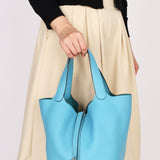 Hermès Picotin 22 (color) Clemence PHW