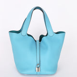 Hermès Picotin 22 (color) Clemence PHW