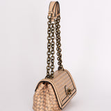 Bottega Veneta Intrecciato Nappa and Snakeskin Olimpia Knot Flap