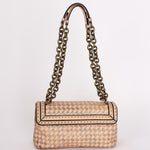 Bottega Veneta Intrecciato Nappa and Snakeskin Olimpia Knot Flap