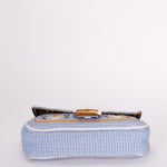 Fendi Floral Knit Baguette Bag