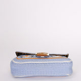 Fendi Floral Knit Baguette Bag