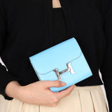 Hermès Constance Short Wallet (color + leather) PHW