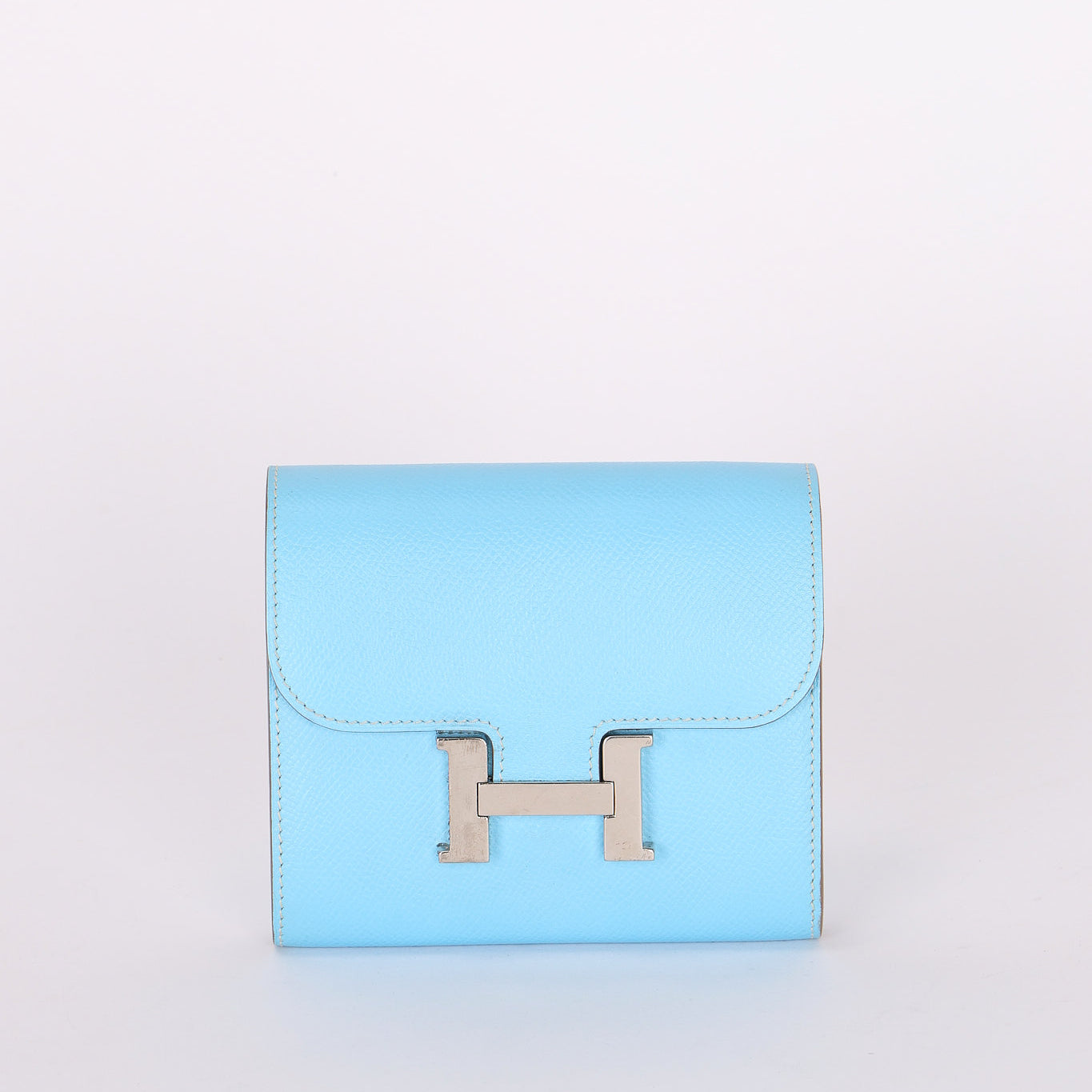Hermès Constance Short Wallet (color + leather) PHW