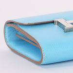 Hermès Constance Short Wallet (color + leather) PHW