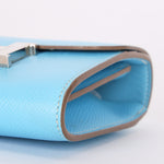 Hermès Constance Short Wallet (color + leather) PHW