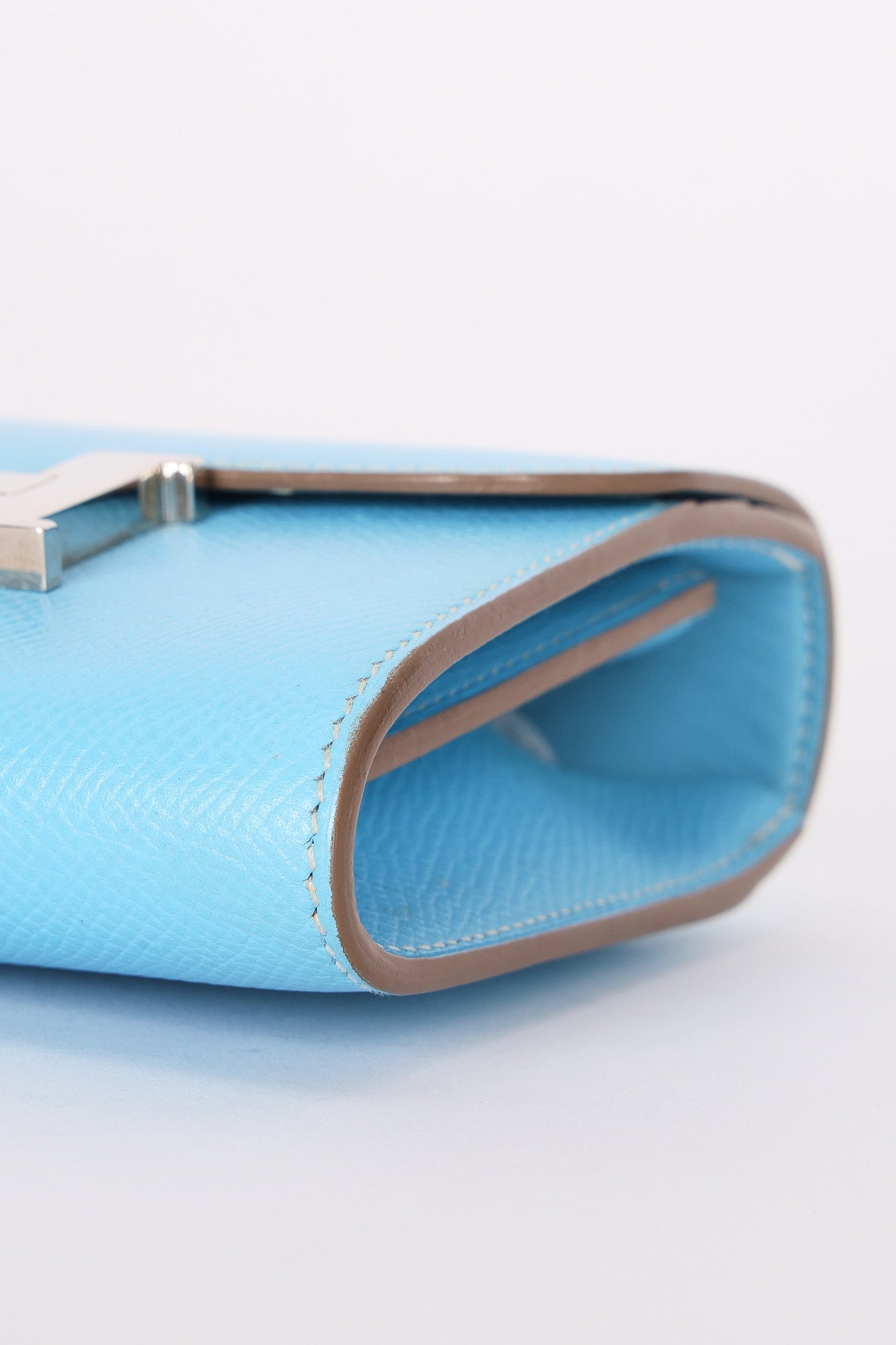 Hermès Constance Short Wallet (color + leather) PHW