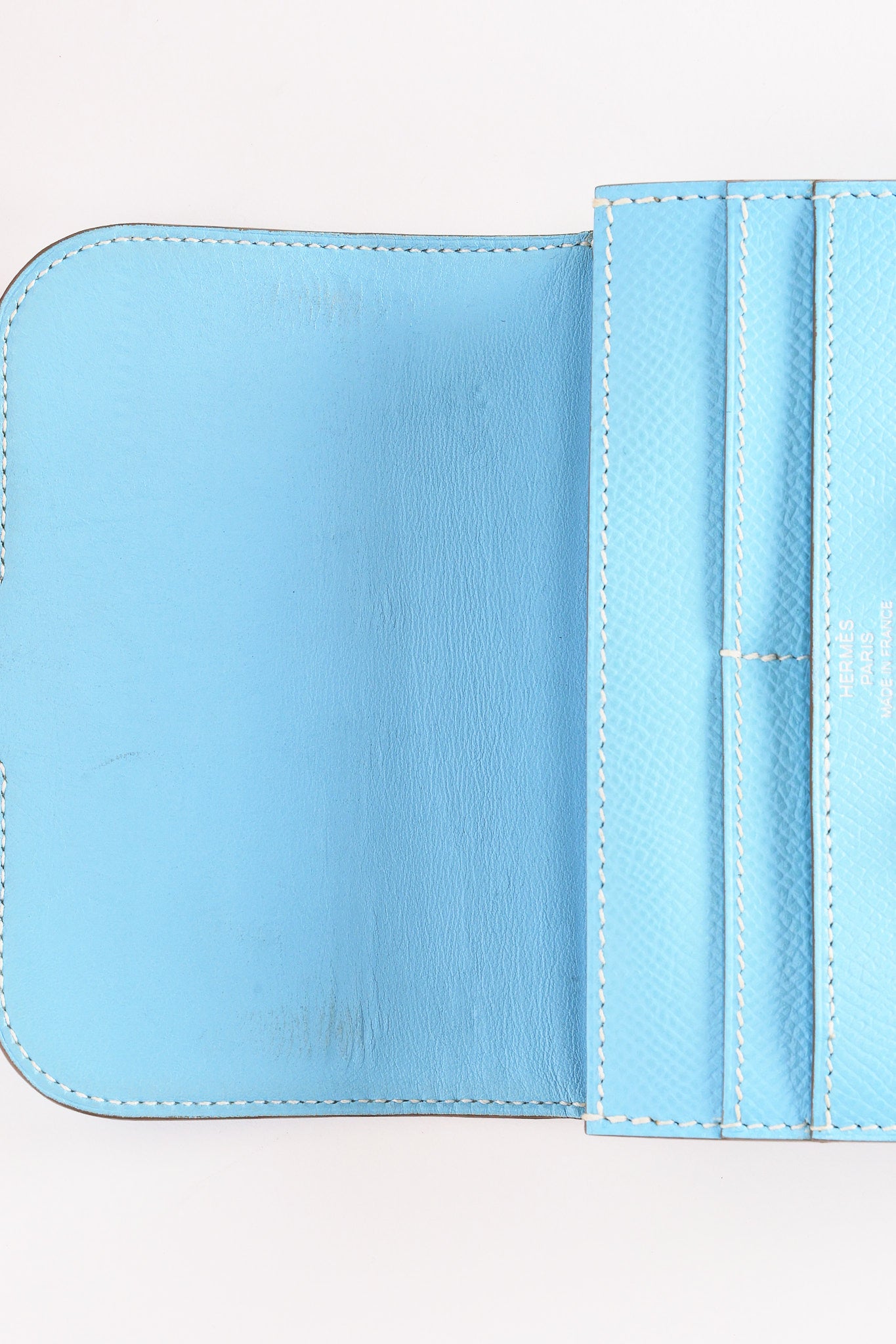 Hermès Constance Short Wallet (color + leather) PHW