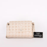 Chanel Travel Line Flap Shoulder Bag Nylon BSHW