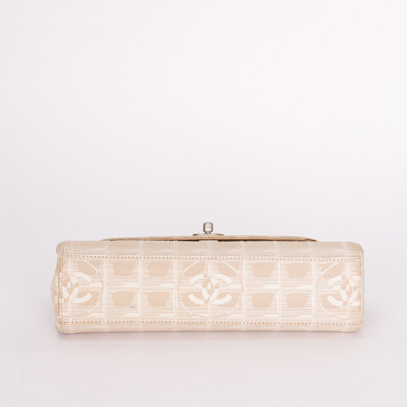 Chanel Travel Line Flap Shoulder Bag Nylon BSHW