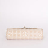 Chanel Travel Line Flap Shoulder Bag Nylon BSHW
