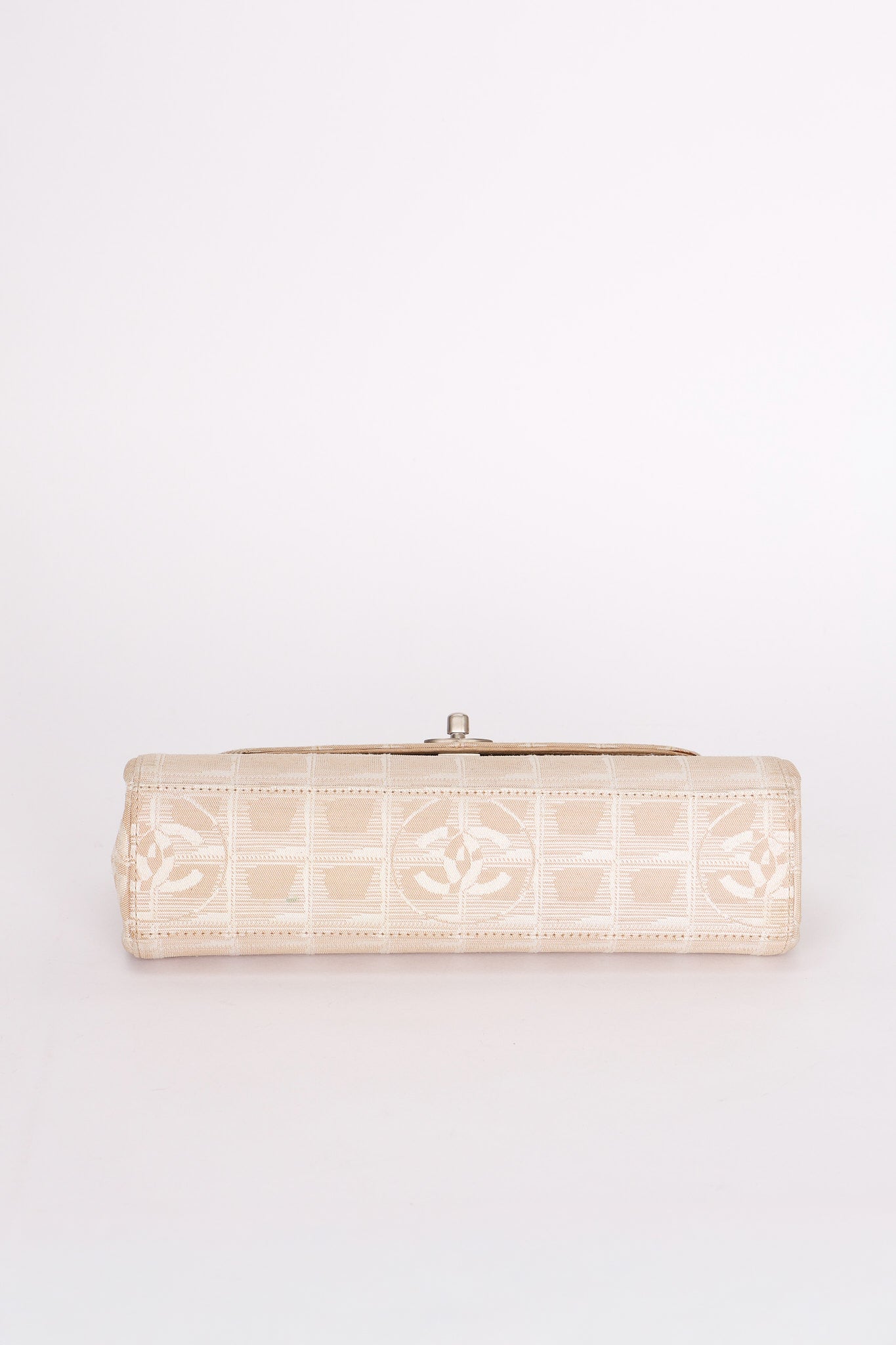 Chanel Travel Line Flap Shoulder Bag Nylon BSHW