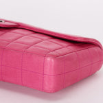 Chanel East West Chocolate Bar Flap Pink Lambskin BSHW