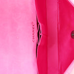 Chanel East West Chocolate Bar Flap Pink Lambskin BSHW