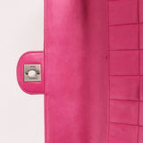 Chanel East West Chocolate Bar Flap Pink Lambskin BSHW