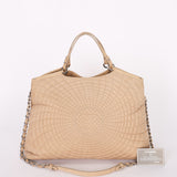 Chanel Spiral Sea Hit Tote Beige Iridescent (leather) SHW
