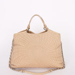 Chanel Spiral Sea Hit Tote Beige Iridescent (leather) SHW