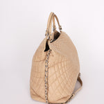 Chanel Spiral Sea Hit Tote Beige Iridescent (leather) SHW